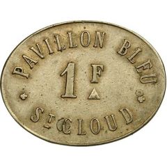 Bal du Pavillon Bleu - 1 franc - Saint-Cloud [92]