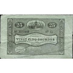 25 Gourdes