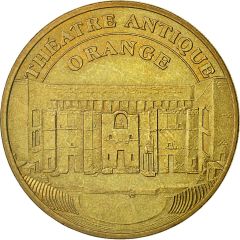 Monnaie de Paris Tourist Token - Orange Théâtre antique