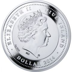 1 Dollar - Elizabeth II Kingfisher