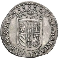 30 Quattrinos - Francis Maria II della Rovere Two saints