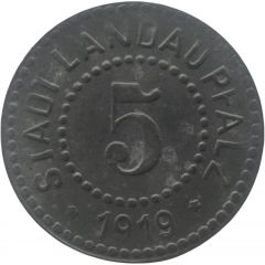 5 Pfennig - Landau