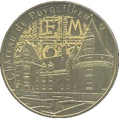 Monnaie de Paris Tourist Token - Villars Château de Puyguilhem