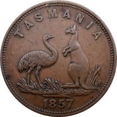 1 Penny - Samuel Henry Tasmania