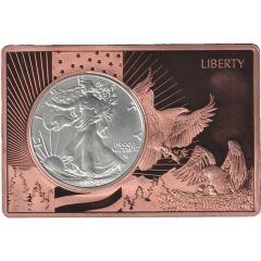 Encased Token - Walking Liberty