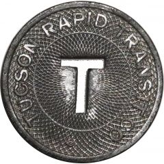 1 Fare - Tucson Rapid Transit Co. Tucson, Arizona