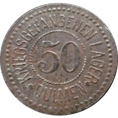 50 Pfennig - Dülmen Kriegsgefangenen-Lager