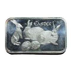 1 Oz Silver - Madison Mint Easter 1997