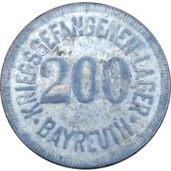 200 Pfennig - Bayreuth Kriegsgefangenen-Lager
