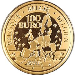 100 Euros - Albert II Prince Philippe