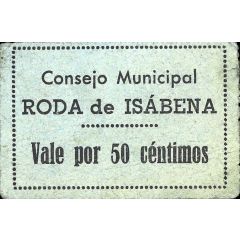 50 Céntimos Roda de Isábena