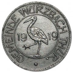 10 Pfennig - Wurzbach in Thüringen
