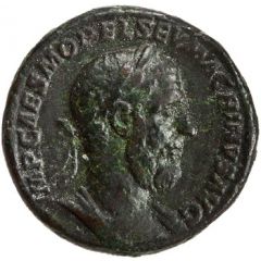 As - Macrinus PONTIF MAX TR P II COS II PP S C