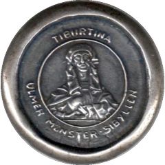 Token - Ulmer Münster Chorgestühl Hellespontica Tibrtina