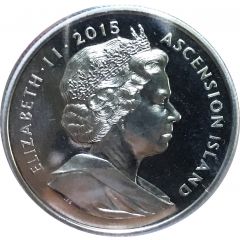 1 Crown - Elizabeth II 275th Anniversary Composition Rule Britannia