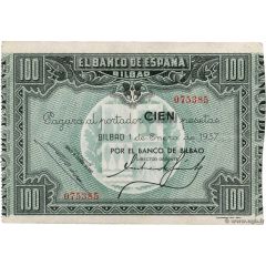 100 Pesetas Banco de España - Bilbao