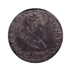 1/2 Real - Fernando VII Royalist Coinage
