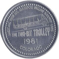 Two-Bit Trolley Manitou Springs, Colorado