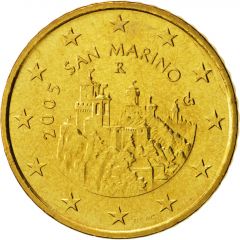 50 Euro Cents 1st type, 1st map