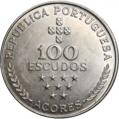 100 Escudos Azores Regional Autonomy