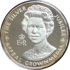 Medal - Crown Appeal - Elizabeth II Silver Proof