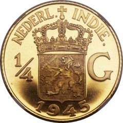 1/4 Gulden - Wilhelmina