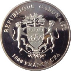 1000 Francs CFA Chinese Panda