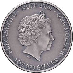 1 Dollar - Elizabeth II Frilled Neck Lizard