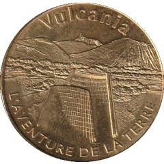 Monnaie de Paris Tourist Token - Vulcania L`aventure de la Terre - Le cône and la chaîne