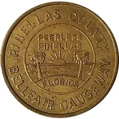 Token - Pinellas County Belleair Causeway Largo, Florida