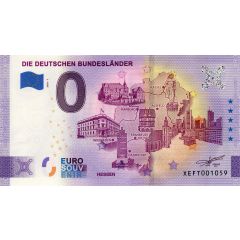 0 Euro - DIE DEUTSCHEN BUNDESLÄNDER HESSEN