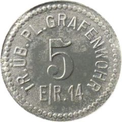 5 Pfennigs - Grafenwöhr TR. ÜB. PL. E/R. 14