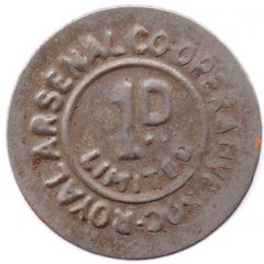 1 Penny - Royal Arsenal Cooperative Soc Limited