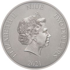 2 Dollars - Elizabeth II 1997 Batmobile
