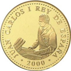 40 000 Pesetas - Juan Carlos I Proclamation