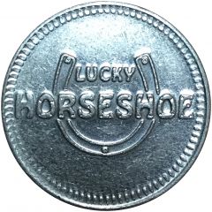 1 Token - Lucky Horseshoe Atlantic City, New Jersey