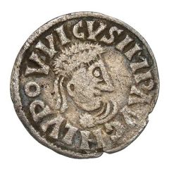 Obol - Louis I christian legend