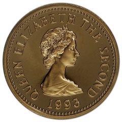 1 Pound - Elizabeth II Brigantine, Century, Gold Proof