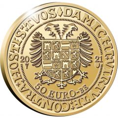 50 Euros Golden Carolus Guilder