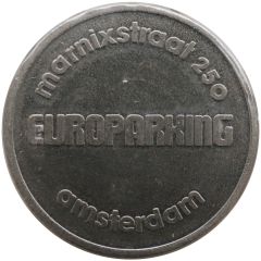 Parking Token - Europarking Amsterdam - cn
