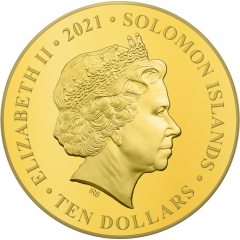 10 Dollars - Elizabeth II Brachiosaurus