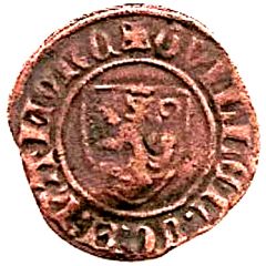 2 Mites - William II lion shield