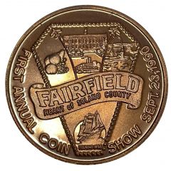 Medal - Fairfield Coin Club 1st Coin Show