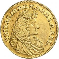 1 Ducat - Frederick III Guinea-Ducat