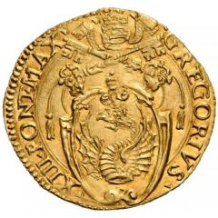 1 Scudo d`Oro - Gregory XIII