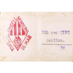 5 Céntimos Premià de Mar