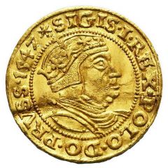 Dukat gdański - Sigismund I the Old Gdańsk mint