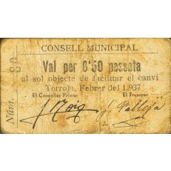 0.50 Peseta Torroja