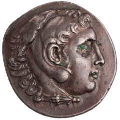 Tetradrachm In the name of Alexander III, Cyme