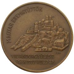 Medal - 8th conference of the Hungarian Coin Collectors Association